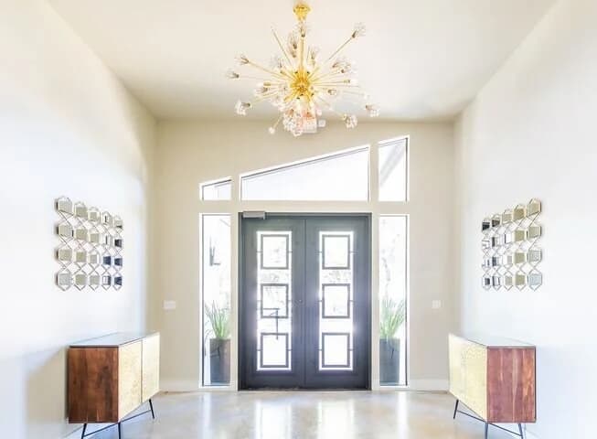 Venue Exterior Lighting at Night