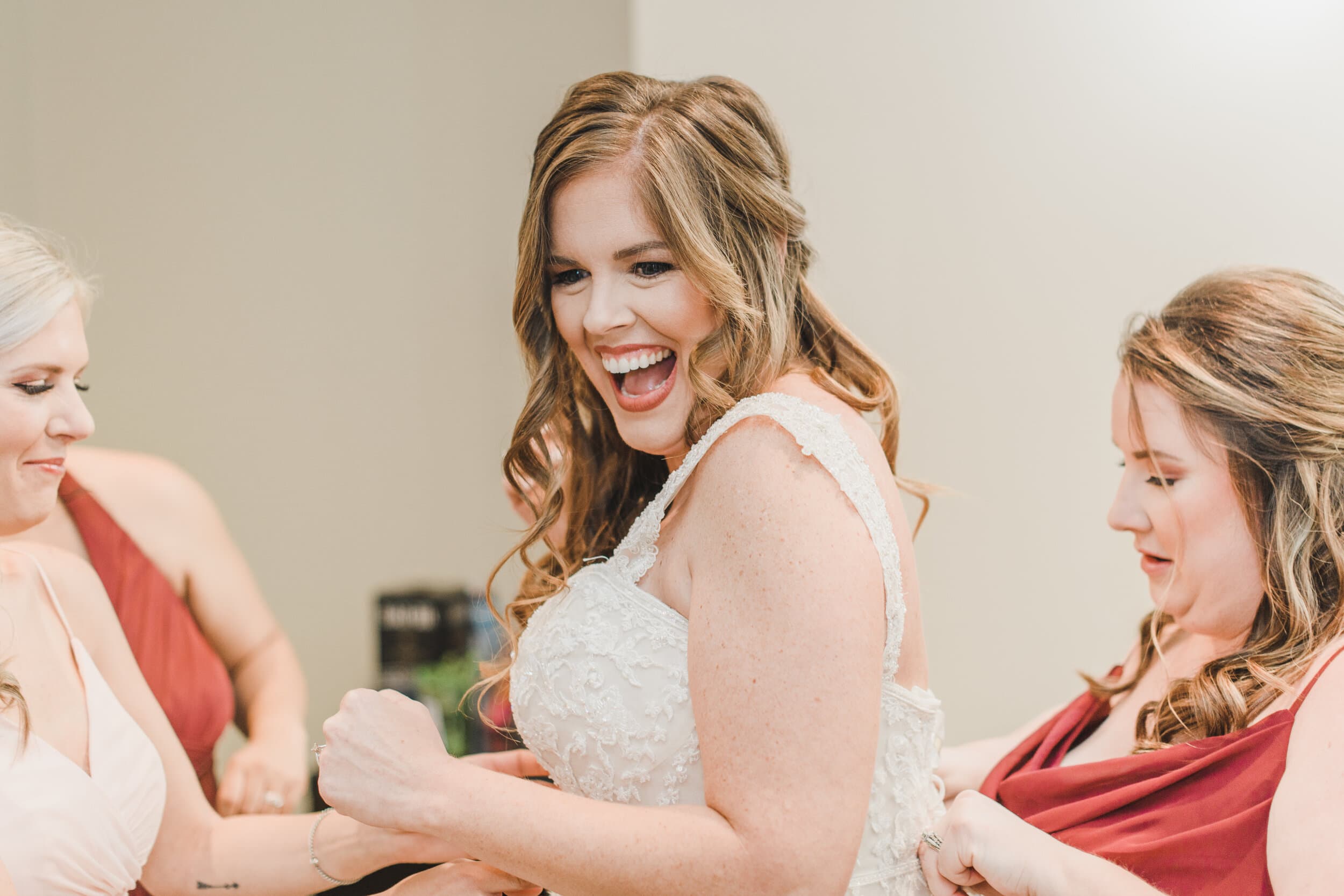Bridal Party Getting Ready