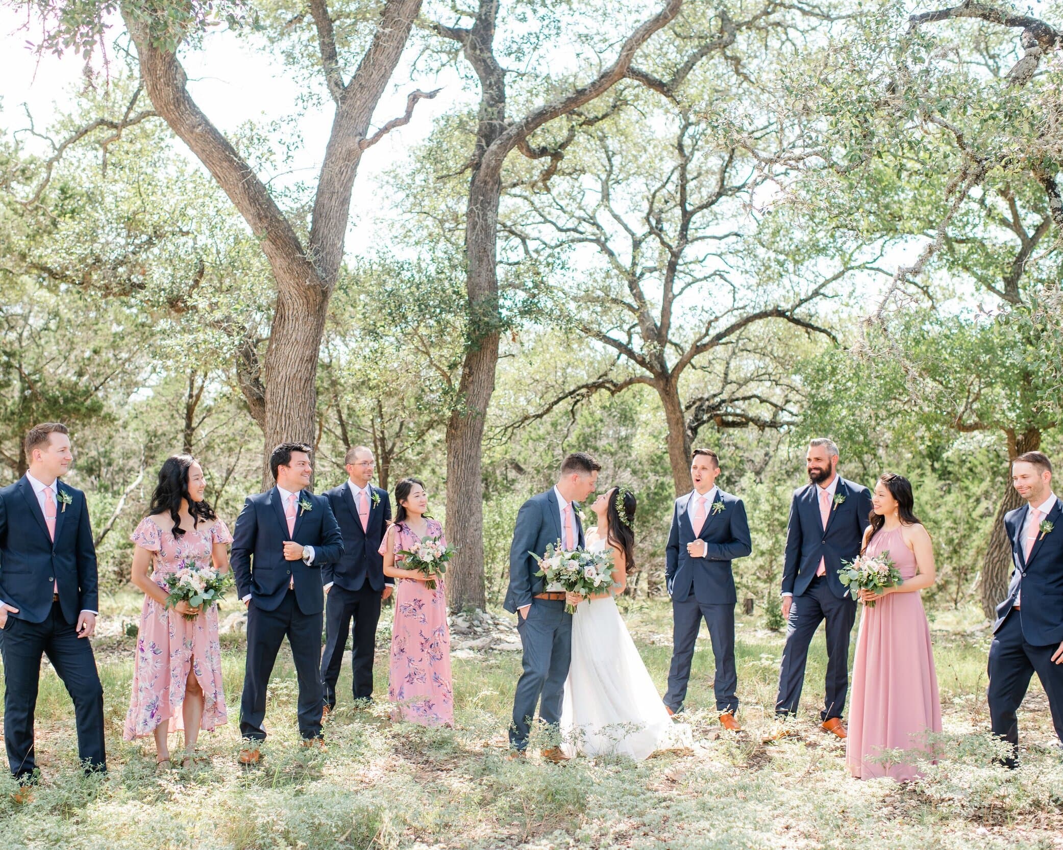 Couple Under the Oak Trees