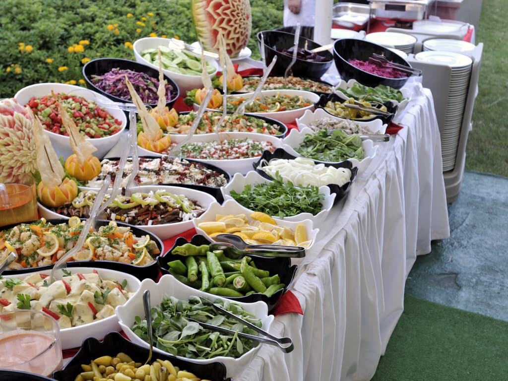Wedding Catering Spread