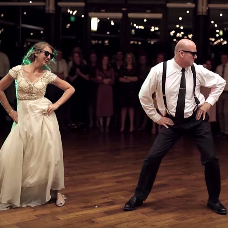 Father Daughter Choreographed Dance