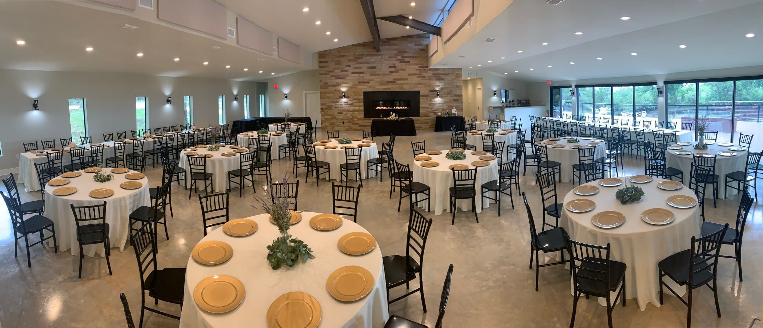 Panoramic Reception Hall View