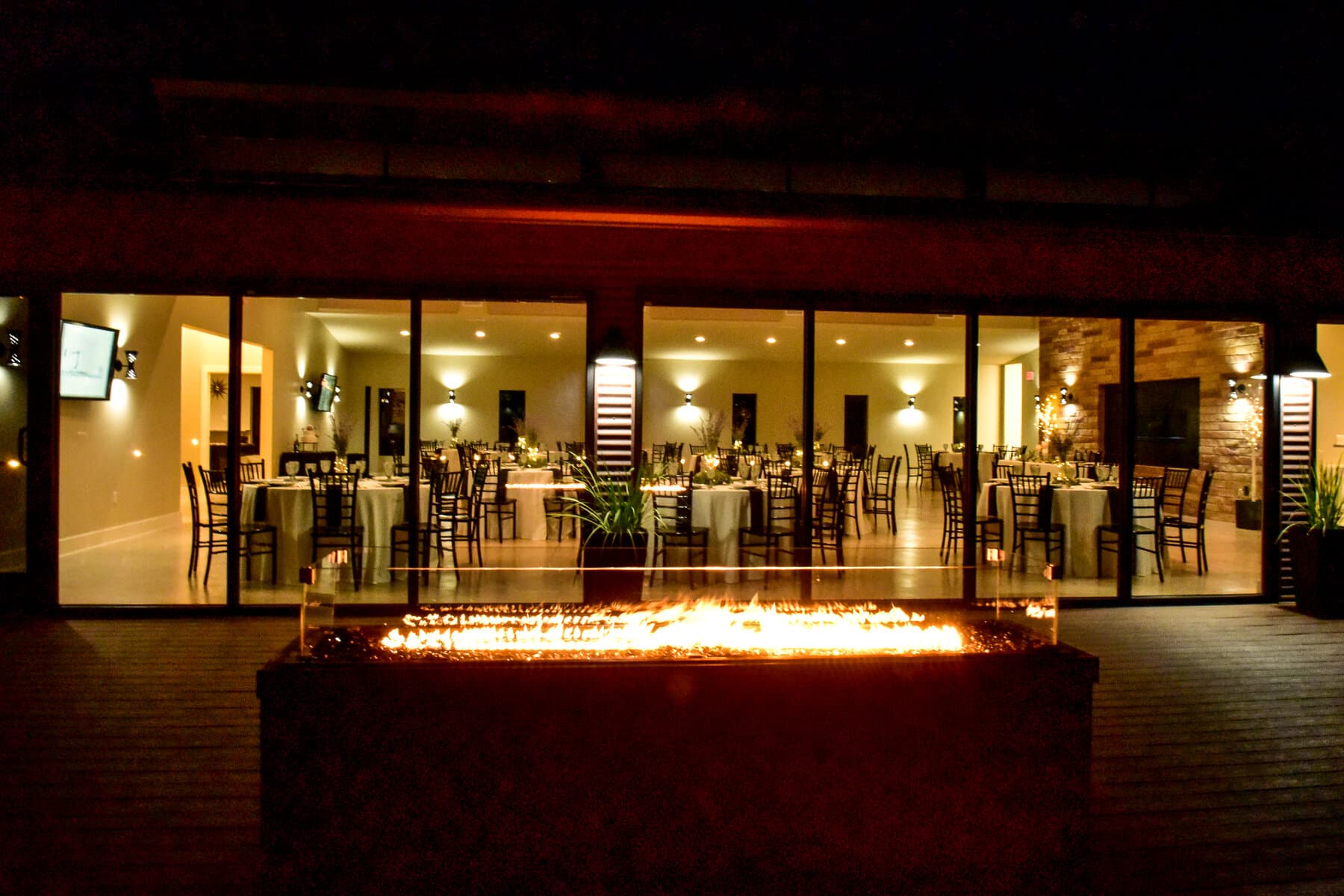 Outdoor Fire Pit Detail