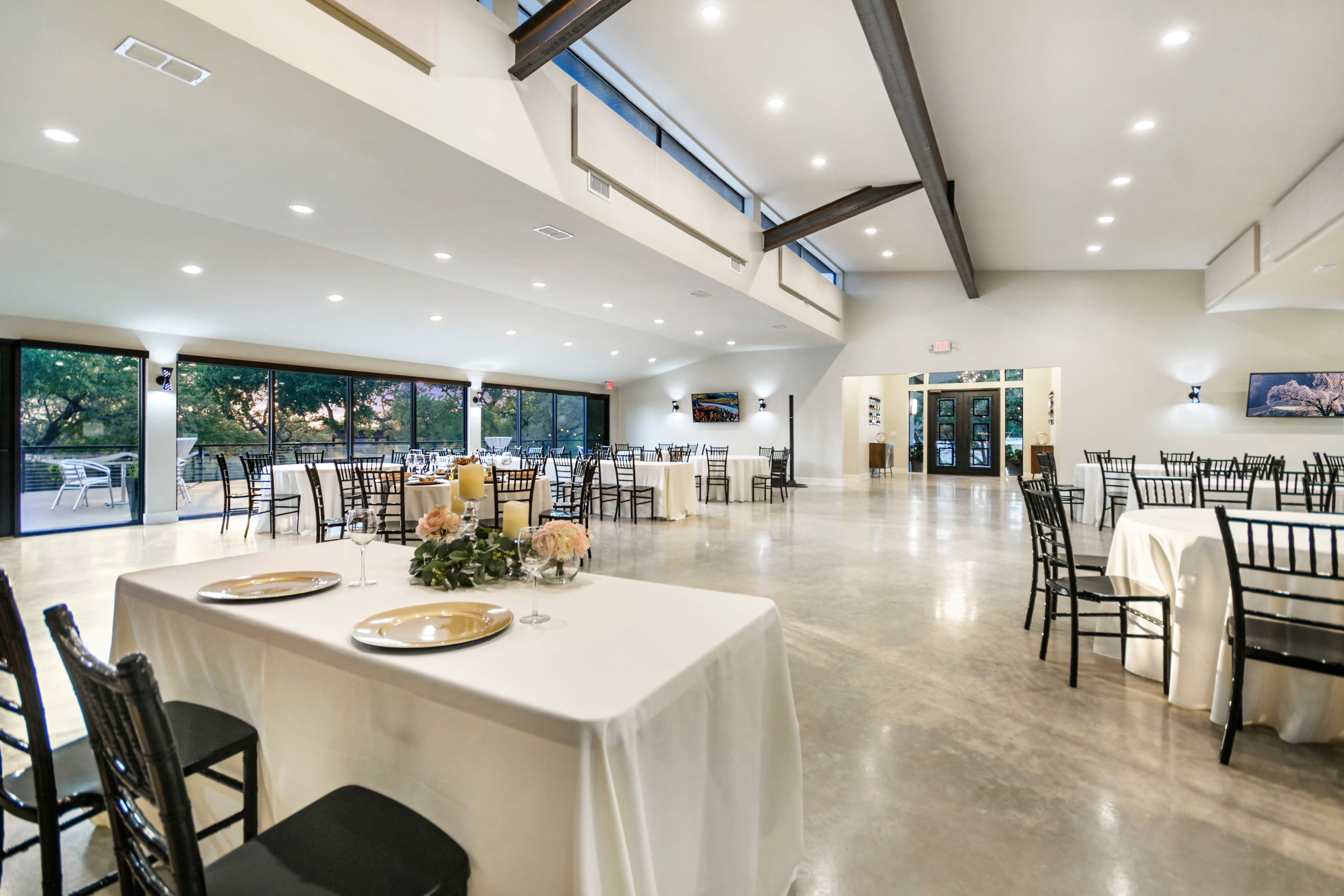 Industrial Modern Hall Architecture