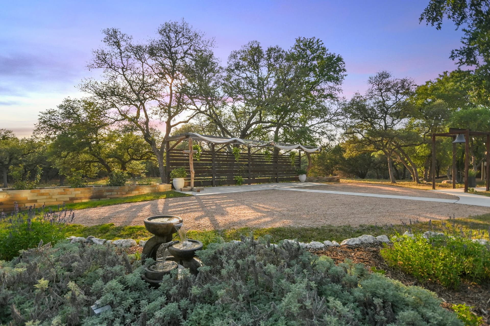 Shaded Oak Tree Ceremony Site