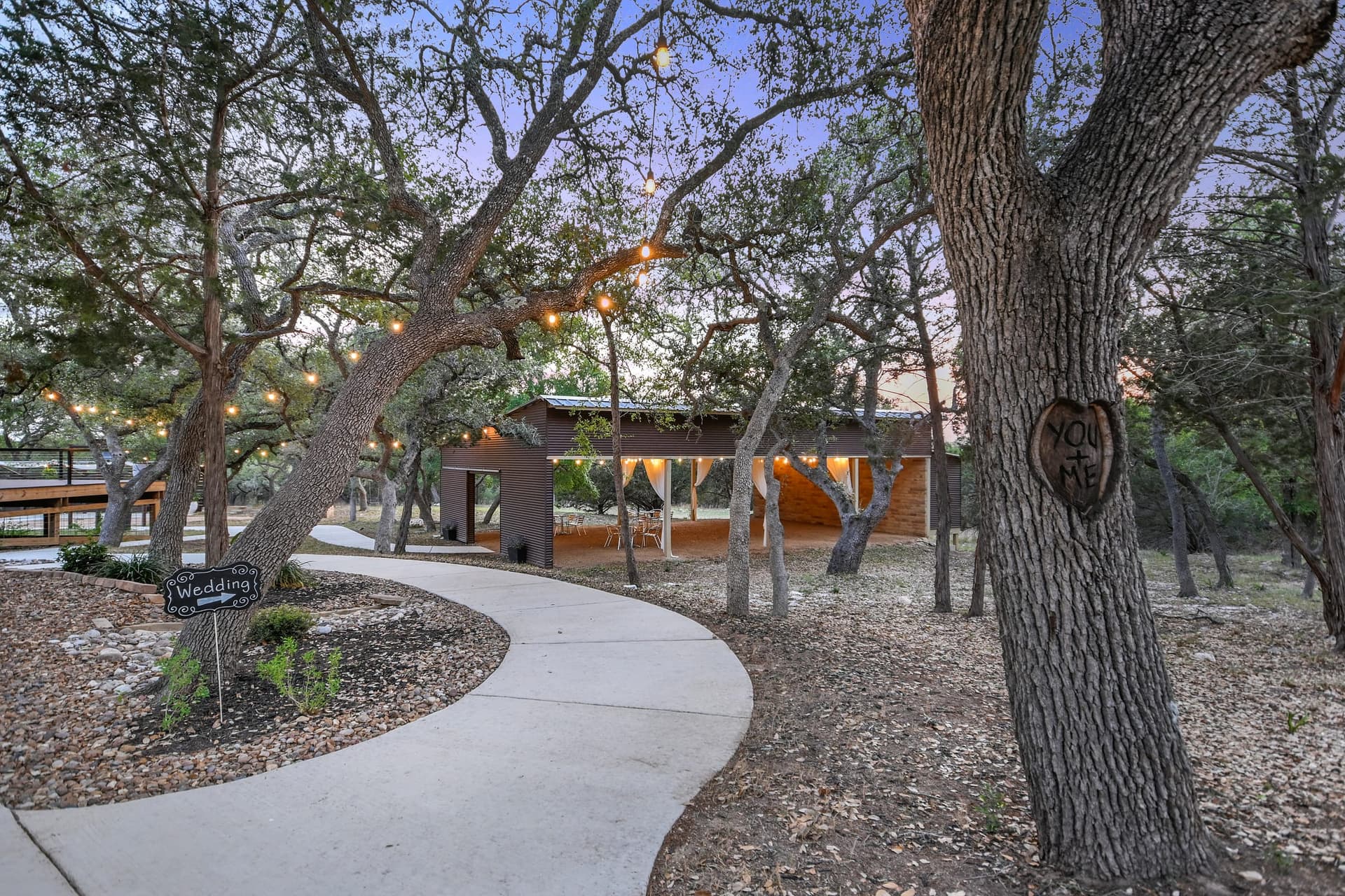 Pathway to the Pavilion