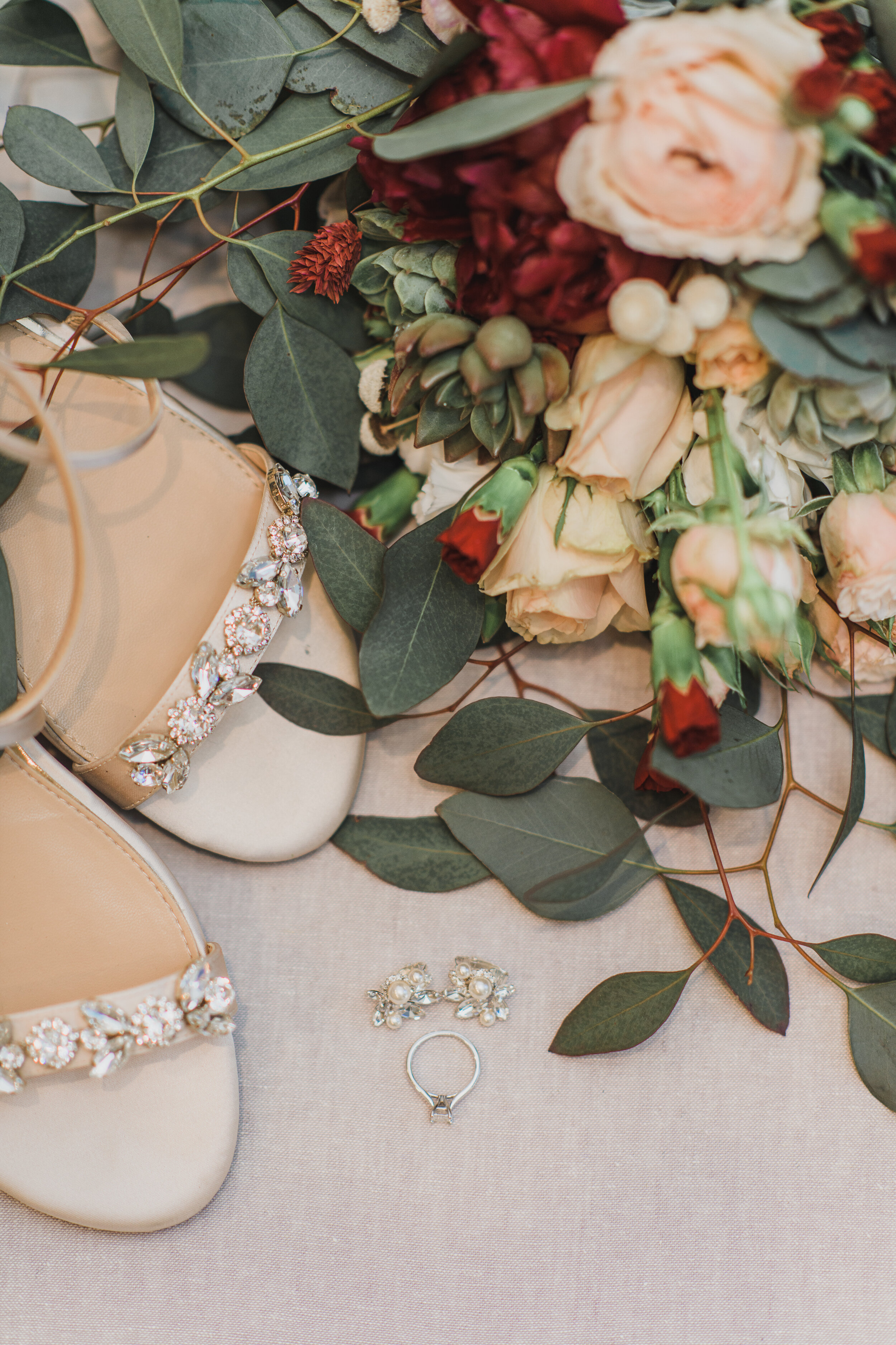 Wedding Shoes and Jewelry