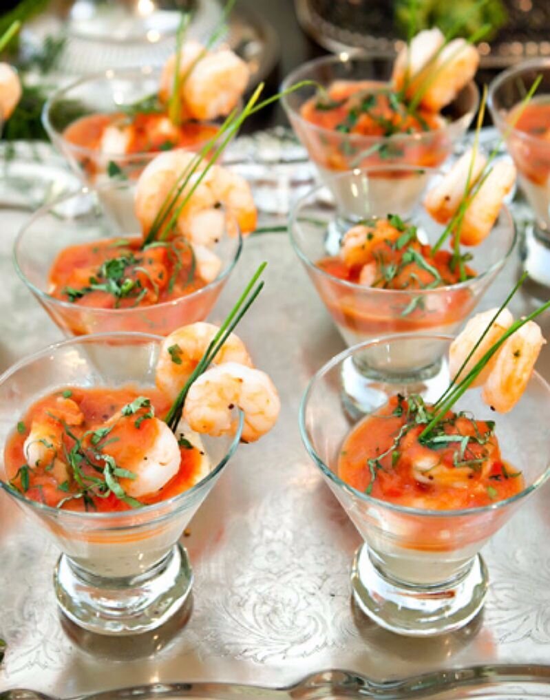 Rehearsal dinner appetizers and catering options in Wimberley