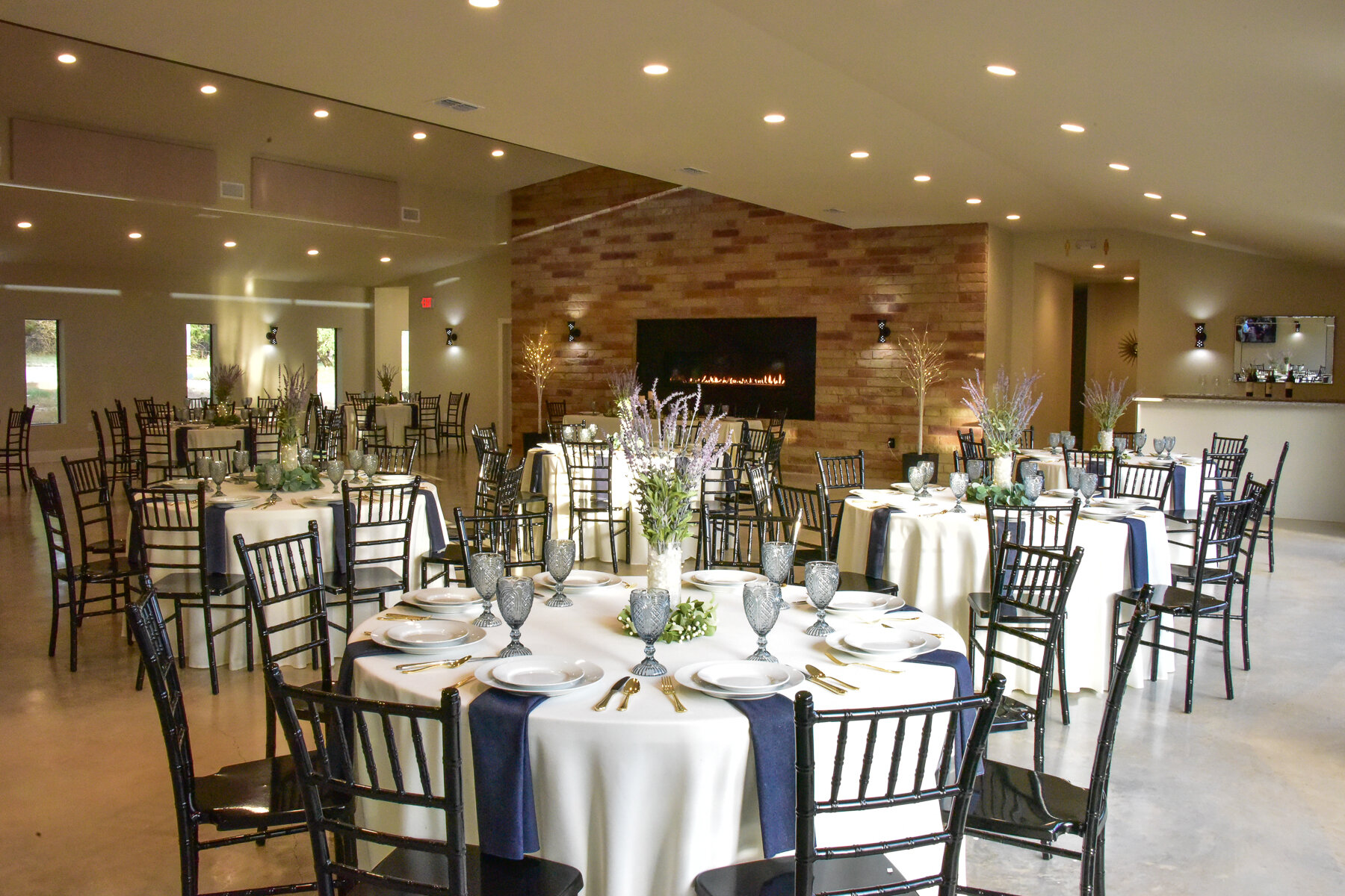 Reception Hall in Daytime Light