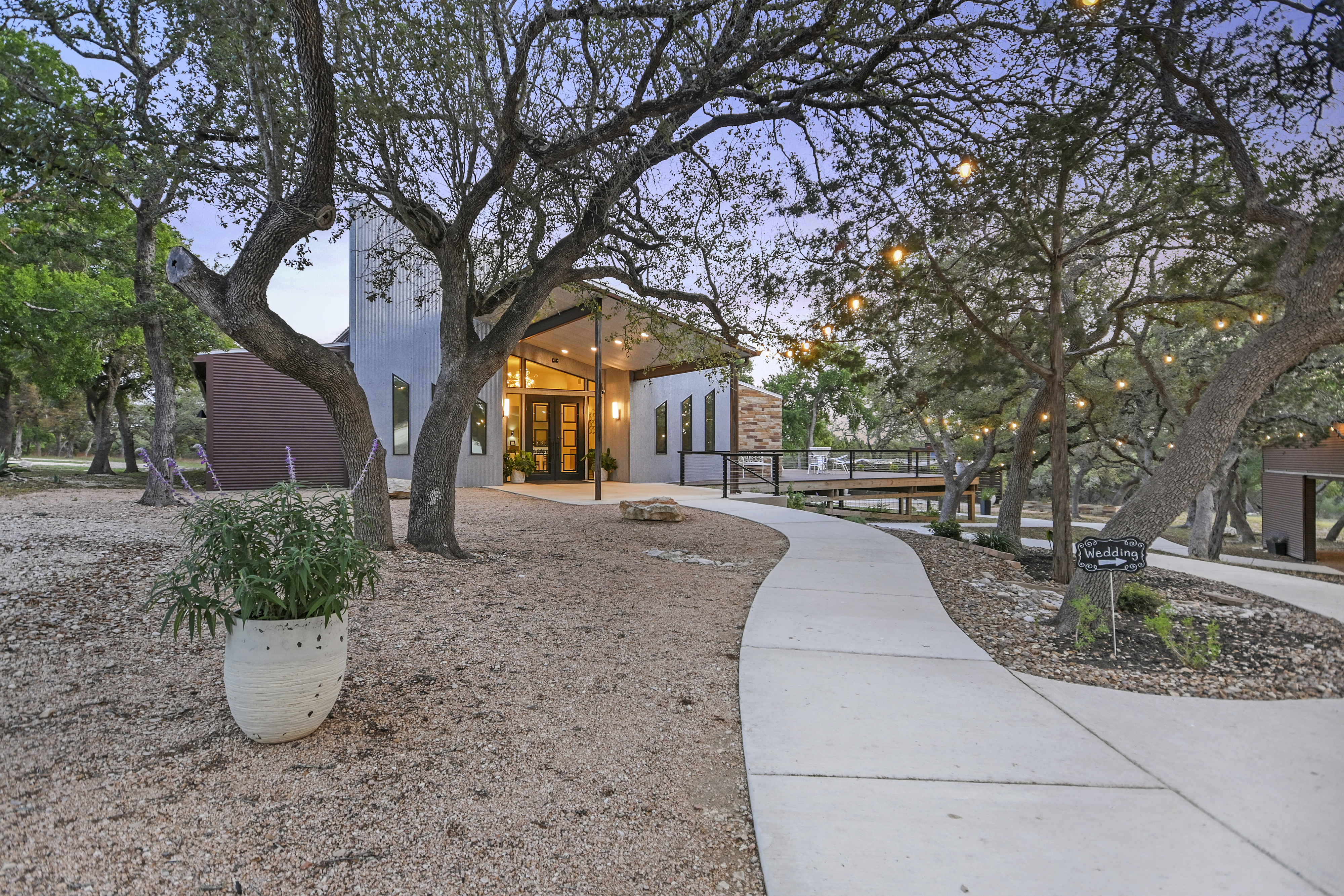 Modern Venue Front Perspective