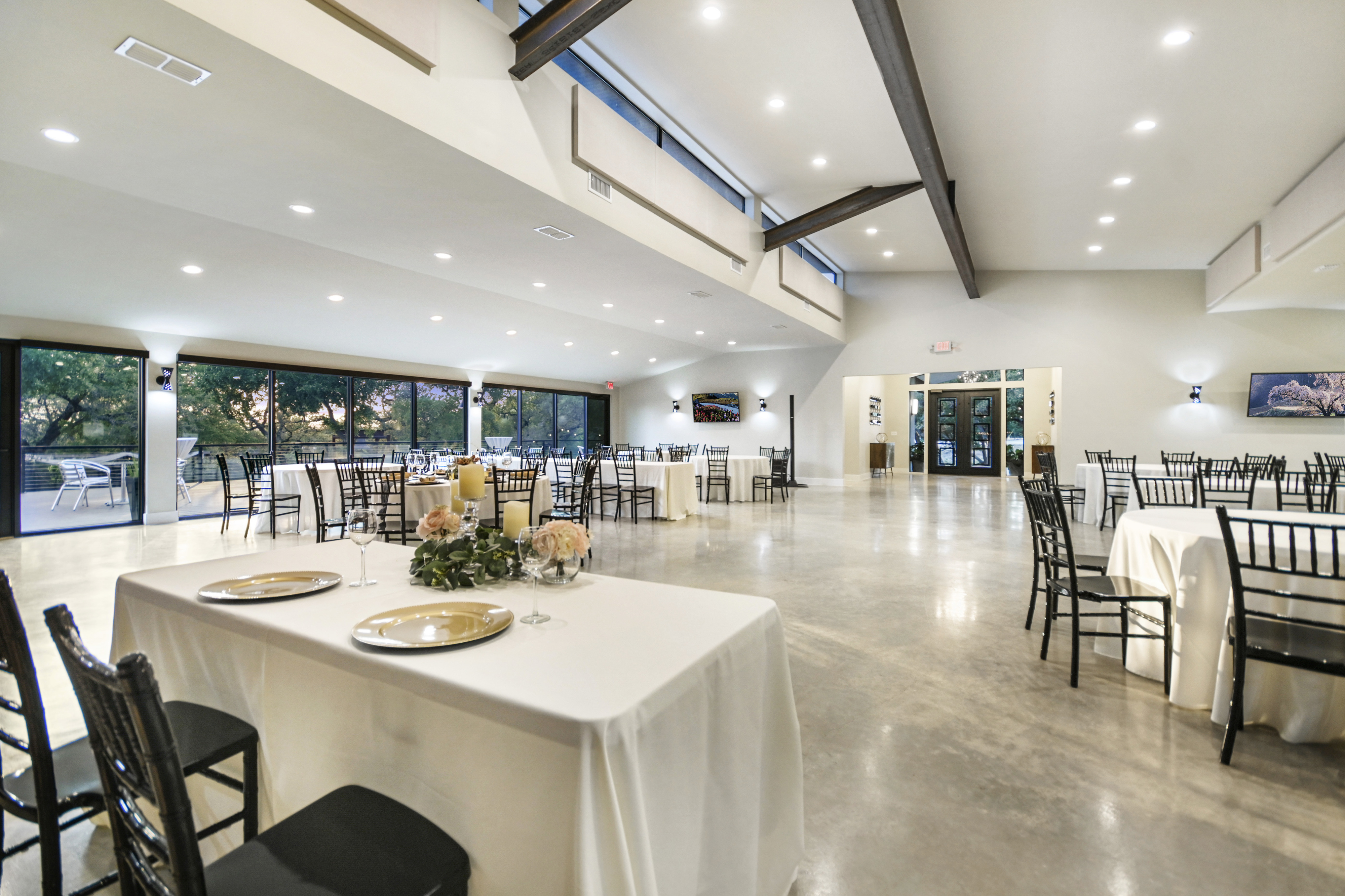 Industrial Modern Hall Architecture